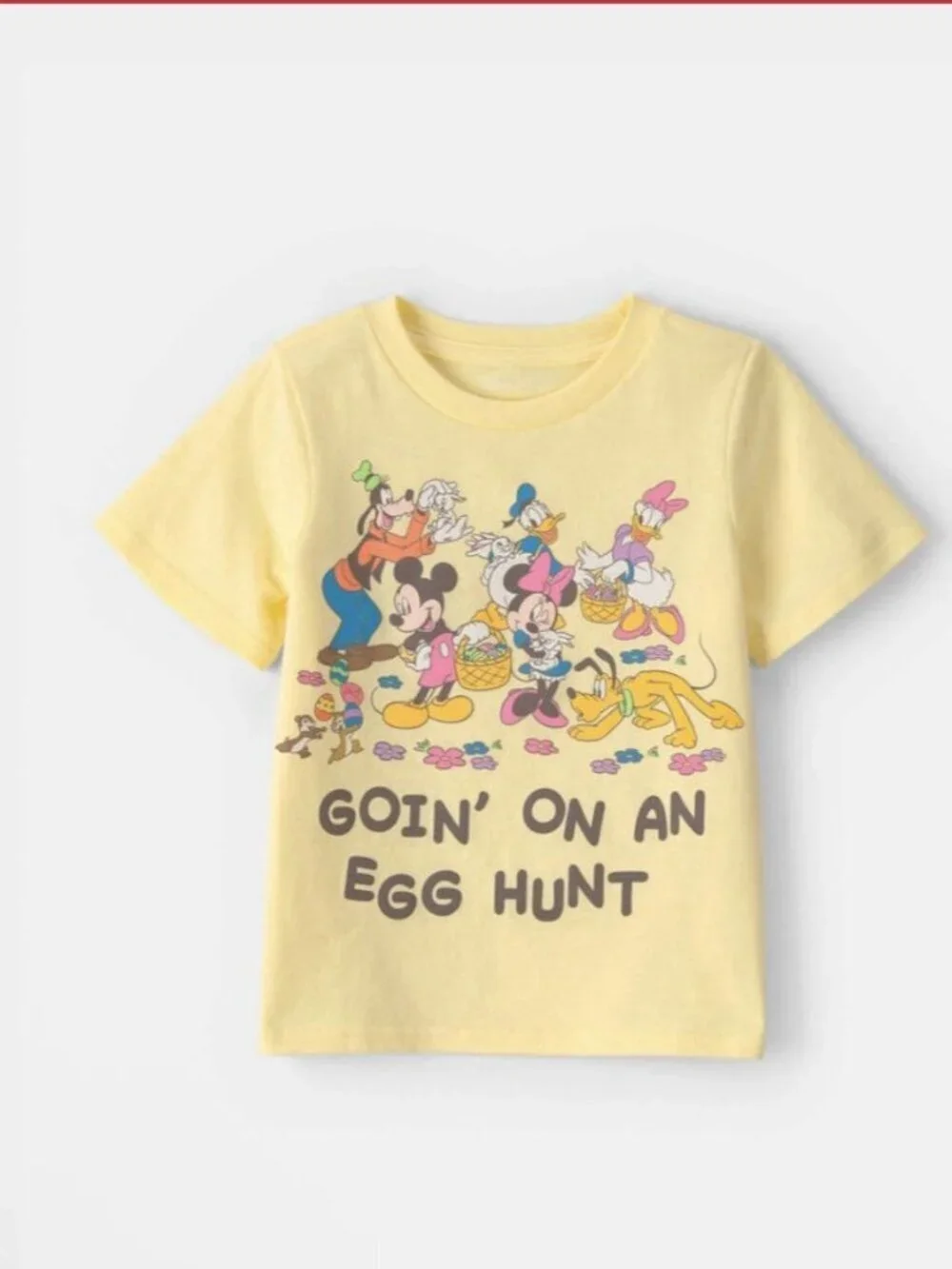 Carter’s Lot Of 3 Easter Toddler T-shirts Size 4T Unisex Bluey Disney Peeps NWT